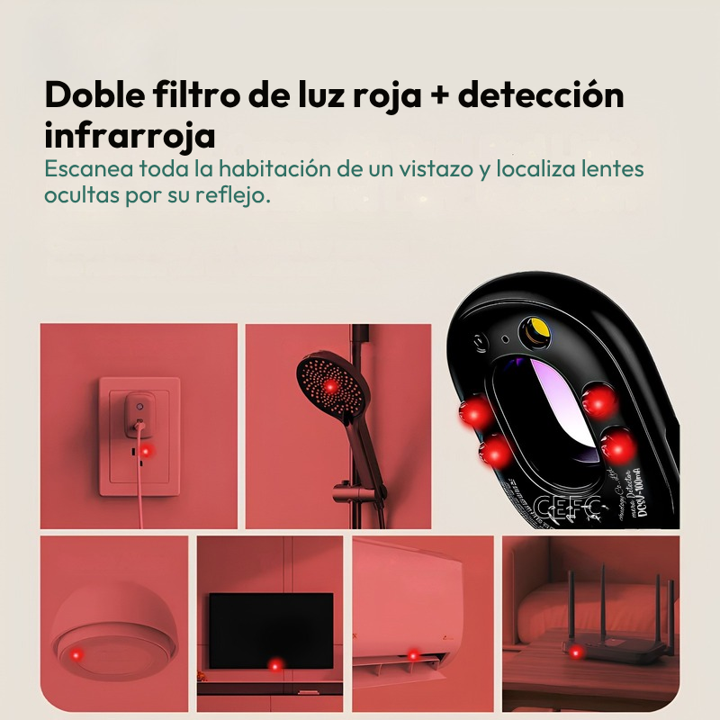 Shadowscan - doble filtro de luz roja y detección infrarroja