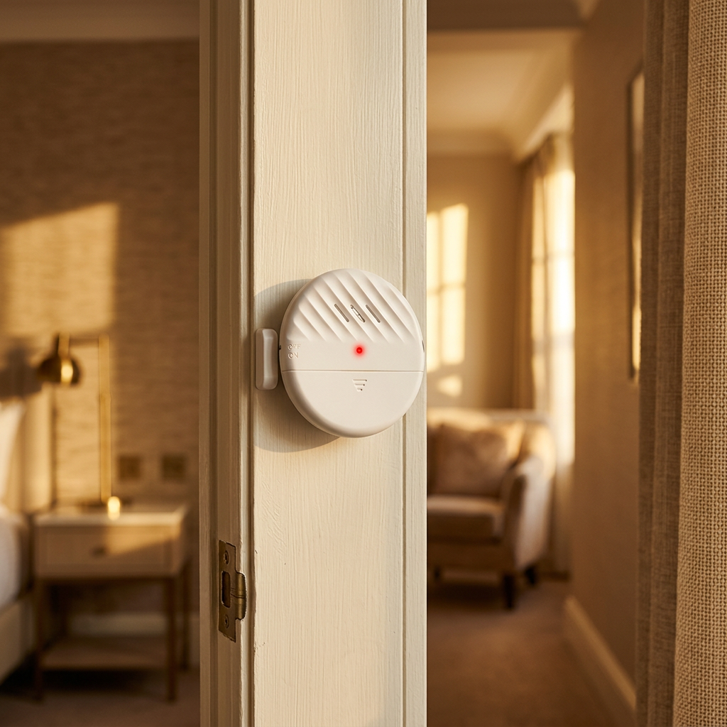 Alarma de Vibración 125dB para Puertas y Ventanas - Seguridad en 10 Segundos