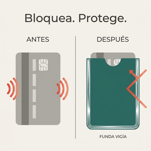 Bloqueador Anti-Rfid Para Tarjetas (Pack 5) - Protección Antifraude